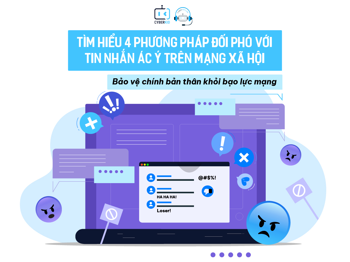 Tìm hiểu 4 phương pháp đối phó với tin nhắn ác ý trên mạng xã hội